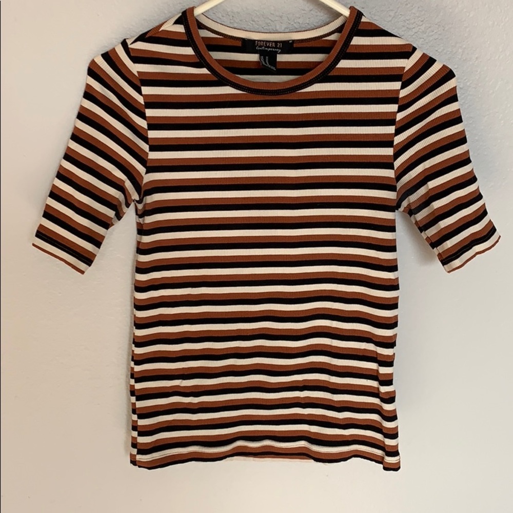 Forever 21 Striped Tee
